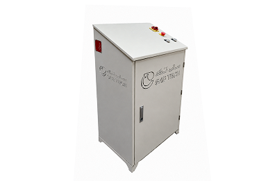 Optional power pack steel cabinet with push button control