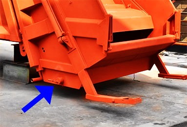 خزان سوائل النفايات