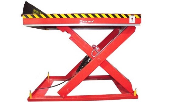 Scissor lift table