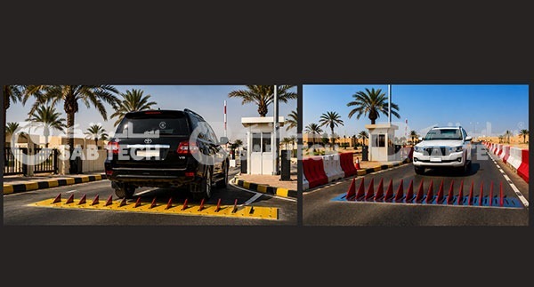 Tyre Killers vs Spike Barriers Vehicle Control Comparison